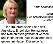 Stimmen zum Trauerort...