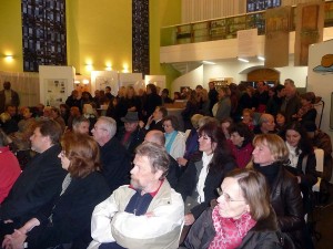 Großer Andrang in der Berger Kirche